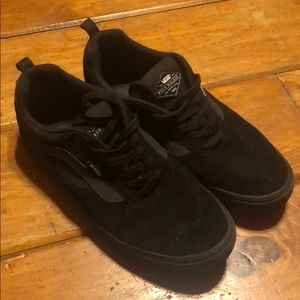 All Black Kyle Walker Vans